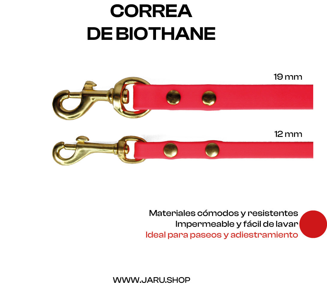 Correa de biothane para entrenamiento